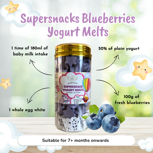 Blueberries Yogurt Melts