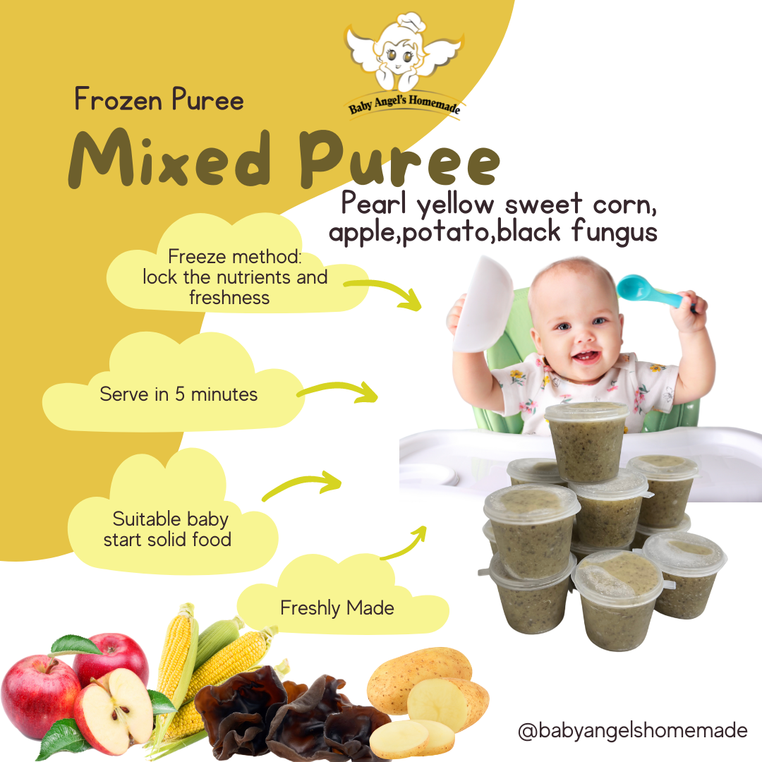 Mix Chinese Yam Sweet Potato Lotus Chestnut Onion Puree