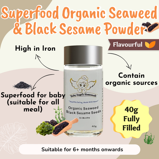 Organic Seaweed Black Sesame Powder