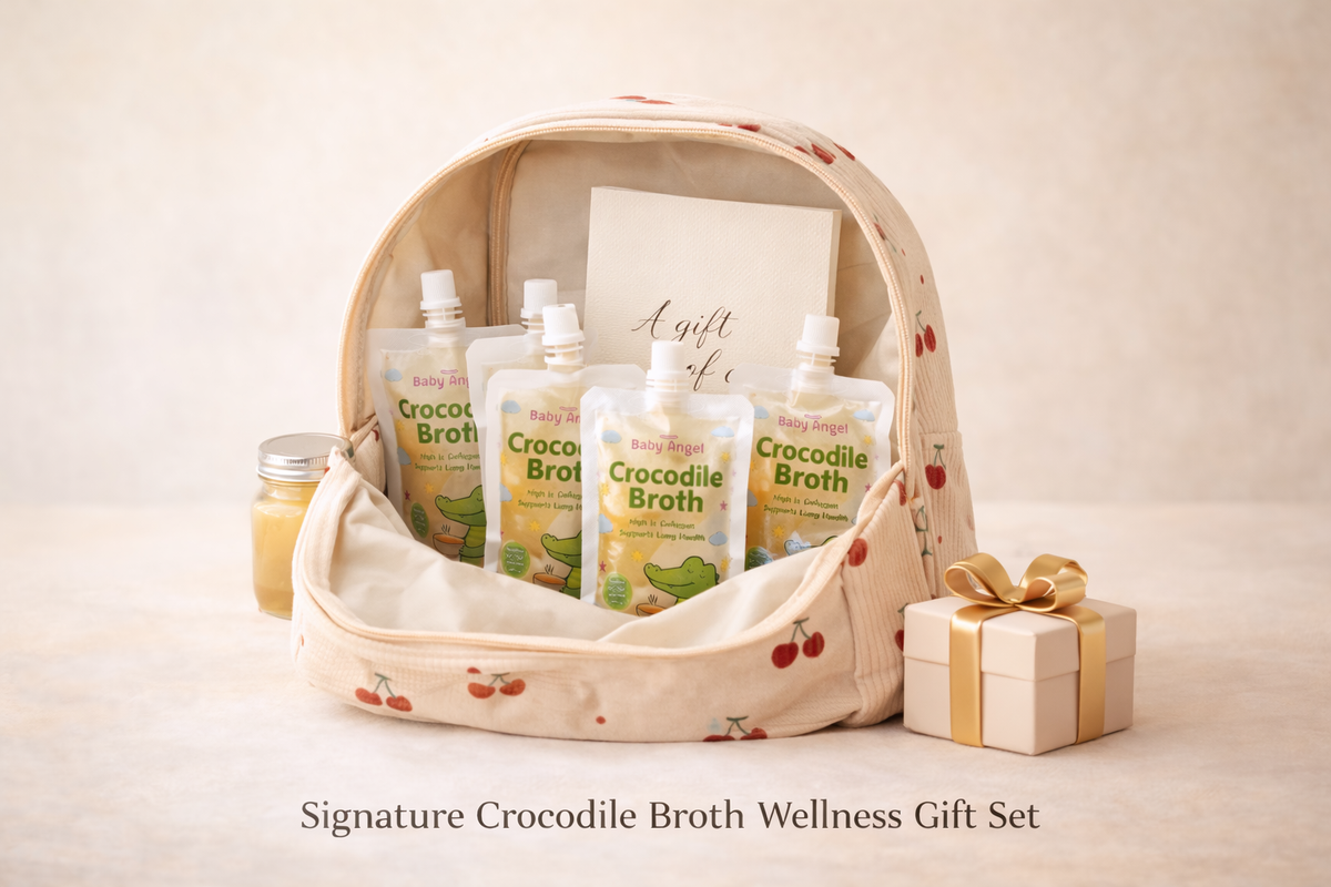 Broth Set Signature Crocodile Broth Gift Set – Baby Angel's Homemade