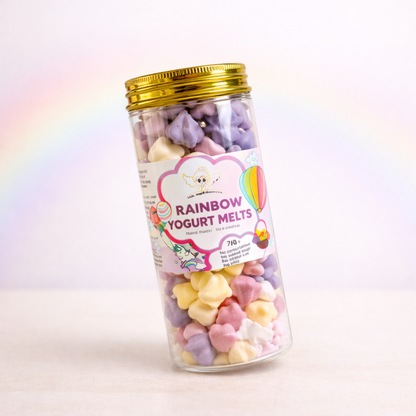 Rainbow Yogurt Melts