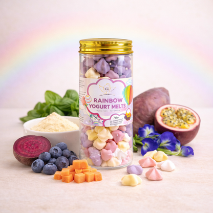 Rainbow Yogurt Melts