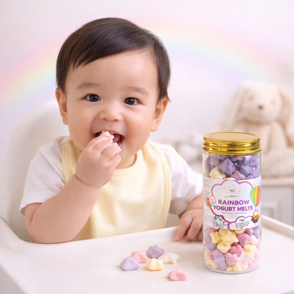 Rainbow Yogurt Melts
