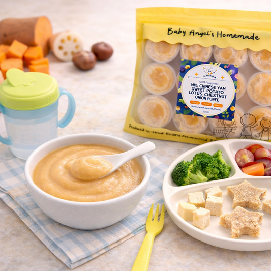 Mix Chinese Yam Sweet Potato Lotus Chestnut Onion Puree