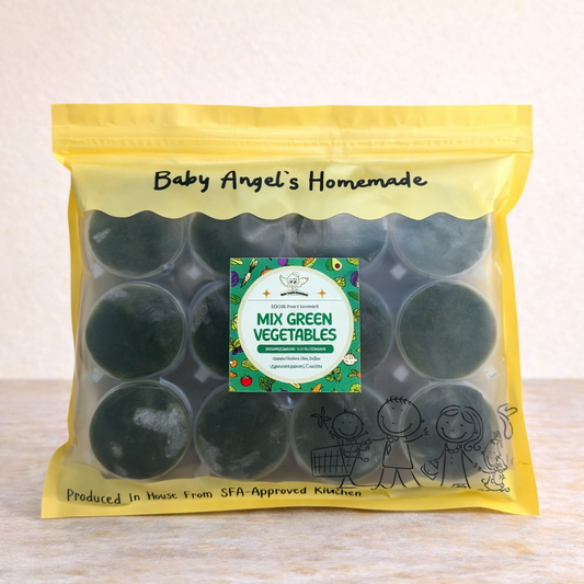 Mix Green Vegetables Puree