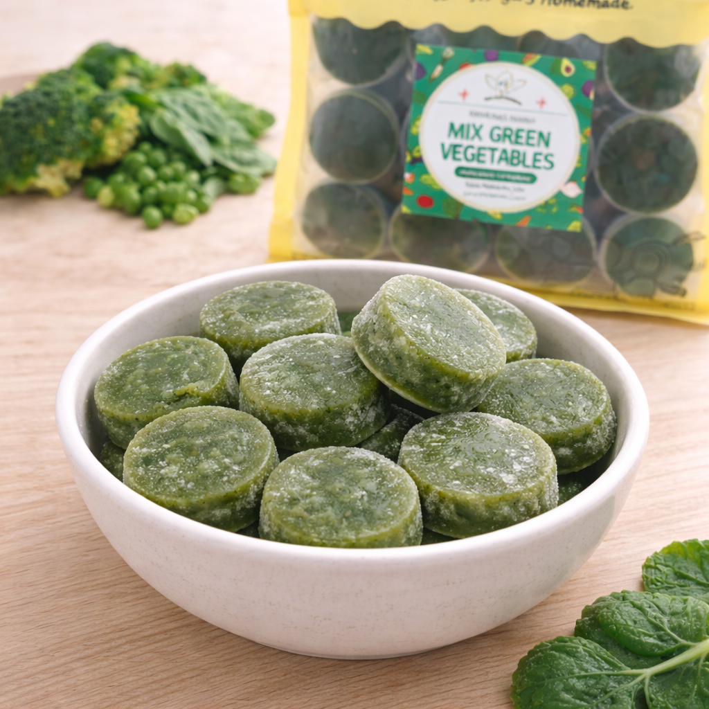 Mix Green Vegetables Puree