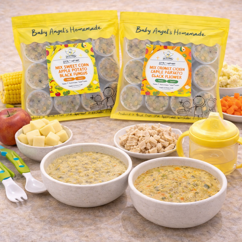 Mix Pearl Yellow Sweet Corn Apple Potato Black Fungus