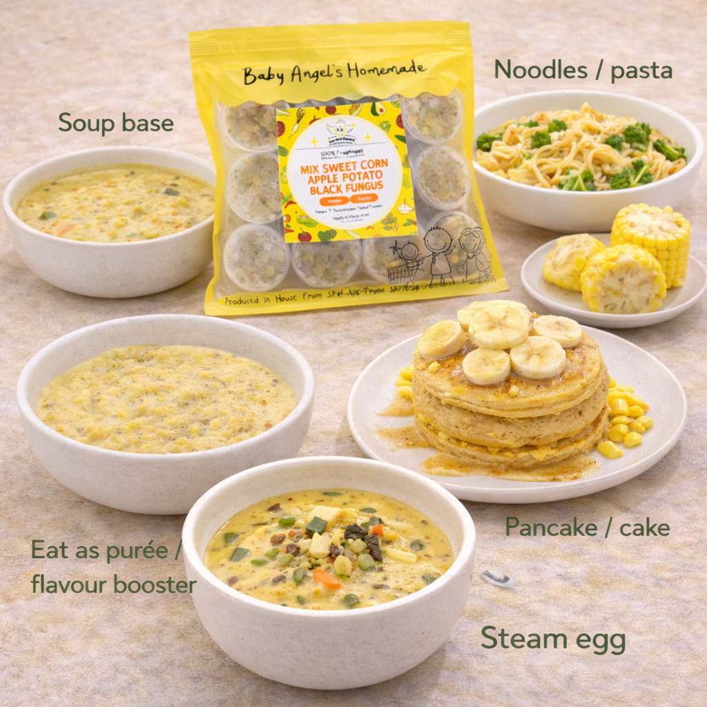 Mix Pearl Yellow Sweet Corn Apple Potato Black Fungus