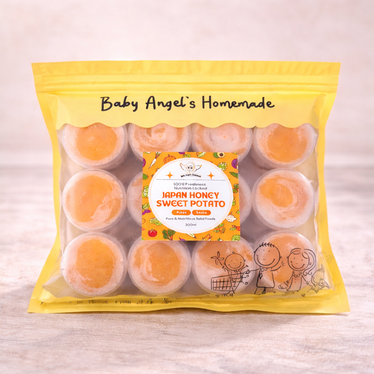 Orange Japan Sweet Potato Puree