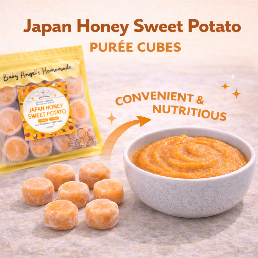 Orange Japan Sweet Potato Puree