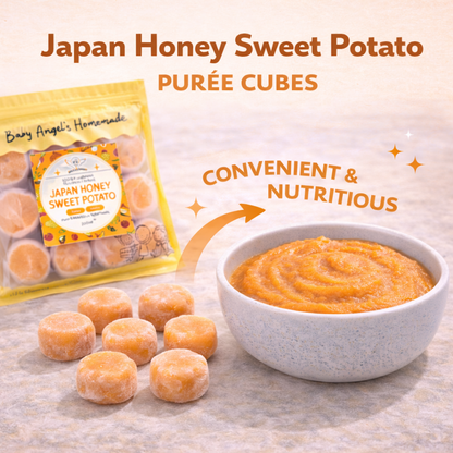Orange Japan Sweet Potato Puree