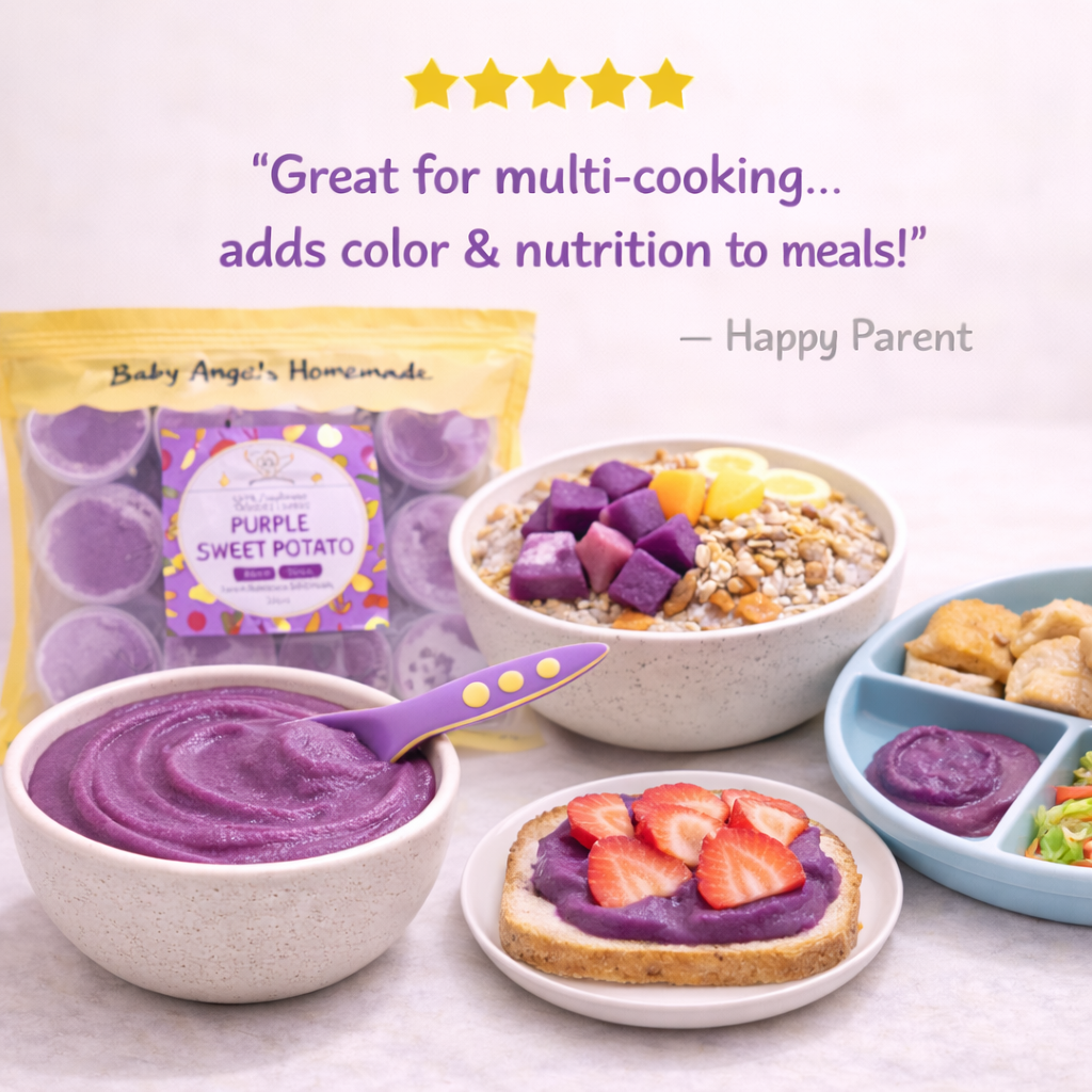 Purple Sweet Potato Puree