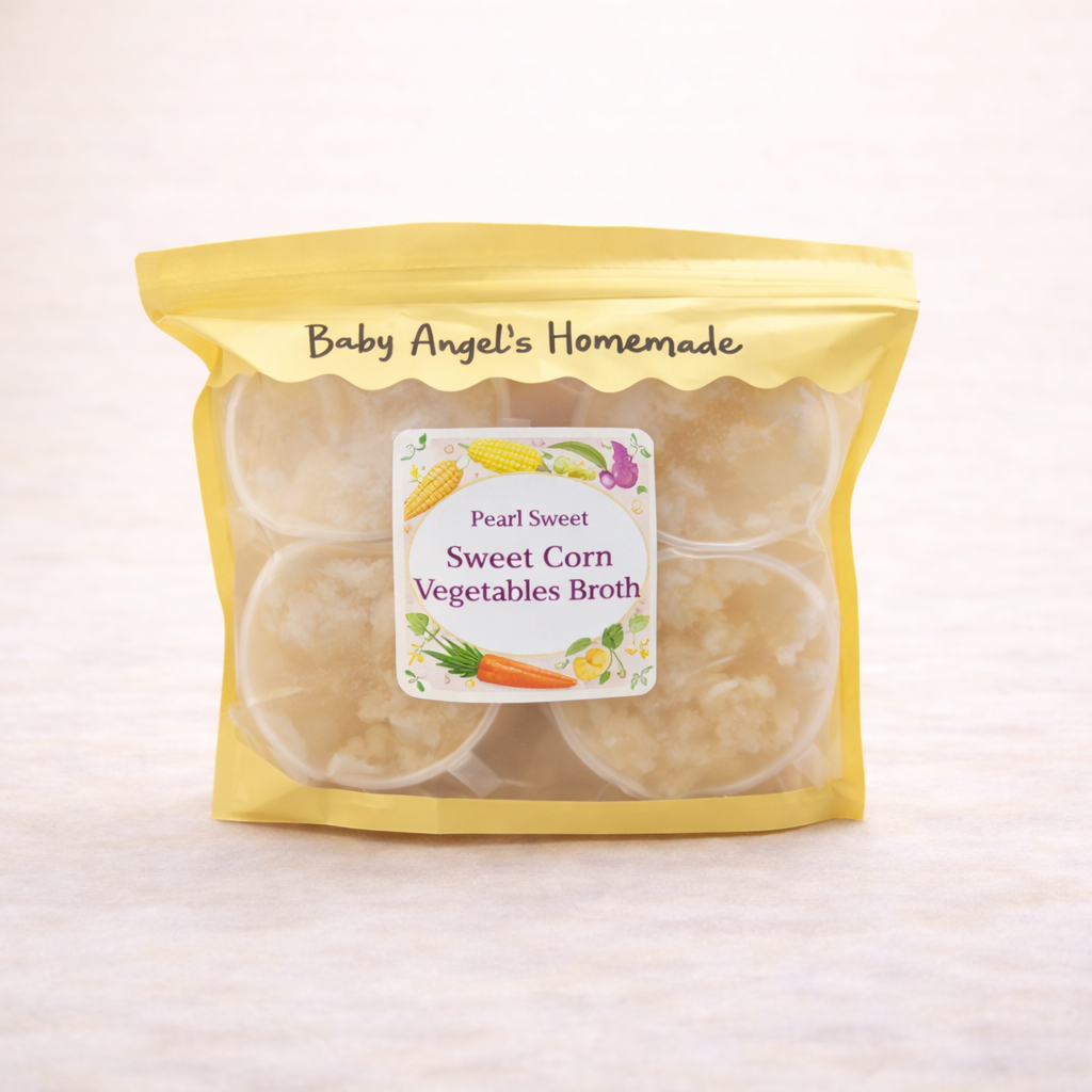 Pearl Sweet Corn Vegetables Broth