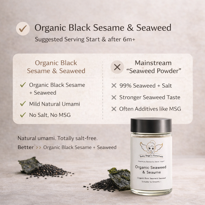 Organic Seaweed Black Sesame Powder